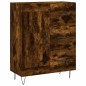 vidaXL Aparador alto madera contrachapada roble ahumado 69,5x34x180 cm vidaXL Aparador alto madera contrachapada roble ahumado 69,5x34x180 cm