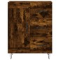 vidaXL Aparador alto madera contrachapada roble ahumado 69,5x34x180 cm vidaXL Aparador alto madera contrachapada roble ahumado 69,5x34x180 cm
