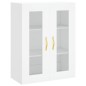 vidaXL Aparador alto madera contrachapada blanco 69,5x34x180 cm vidaXL Aparador alto madera contrachapada blanco 69,5x34x180 cm