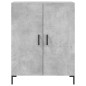 vidaXL Aparador alto madera contrachapada gris hormigón 69,5x34x180 cm vidaXL Aparador alto madera contrachapada gris hormigón 69,5x34x180 cm