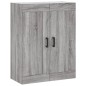 vidaXL Aparador alto madera contrachapada gris sonoma 69,5x34x180 cm vidaXL Aparador alto madera contrachapada gris sonoma 69,5x34x180 cm