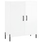 vidaXL Aparador alto madera contrachapada blanco brillo 69,5x34x180 cm vidaXL Aparador alto madera contrachapada blanco brillo 69,5x34x180 cm