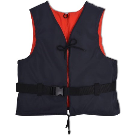 vidaXL Chaleco salvavidas 50 N 70-90 kg  Azul marino