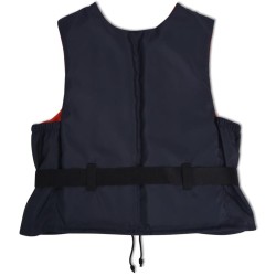 vidaXL Chaleco salvavidas 50 N 70-90 kg  Azul marino