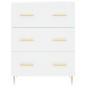 vidaXL Aparador alto madera contrachapada blanco 69,5x34x180 cm vidaXL Aparador alto madera contrachapada blanco 69,5x34x180 cm
