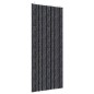 vidaXL Cortina mosquitera de chenilla gris antracita 90x220 cm vidaXL Cortina mosquitera de chenilla gris antracita 90x220 cm