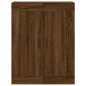 vidaXL Aparador alto madera contrachapada marrón roble 69,5x34x180 cm vidaXL Aparador alto madera contrachapada marrón roble 69,5x34x180 cm