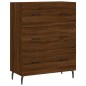 vidaXL Aparador alto madera contrachapada marrón roble 69,5x34x180 cm vidaXL Aparador alto madera contrachapada marrón roble 69,5x34x180 cm