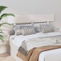 vidaXL Cabecero de cama madera maciza de pino blanco 124x3x81 cm vidaXL Cabecero de cama madera maciza de pino blanco 124x3x81 cm