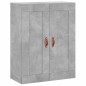 vidaXL Aparador alto madera contrachapada gris hormigón 69,5x34x180 cm vidaXL Aparador alto madera contrachapada gris hormigón 69,5x34x180 cm