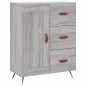 vidaXL Aparador alto madera contrachapada gris sonoma 69,5x34x180 cm vidaXL Aparador alto madera contrachapada gris sonoma 69,5x34x180 cm