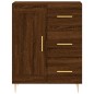 vidaXL Aparador alto madera contrachapada marrón roble 69,5x34x180 cm vidaXL Aparador alto madera contrachapada marrón roble 69,5x34x180 cm