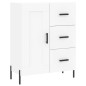 vidaXL Aparador alto madera contrachapada blanco 69,5x34x180 cm vidaXL Aparador alto madera contrachapada blanco 69,5x34x180 cm