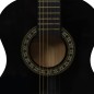 vidaXL Guitarra clásica para niños y principiantes negro 1/2 34" vidaXL Guitarra clásica para niños y principiantes negro 1/2 34"