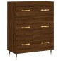 vidaXL Aparador alto madera contrachapada marrón roble 69,5x34x180 cm vidaXL Aparador alto madera contrachapada marrón roble 69,5x34x180 cm