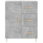 vidaXL Aparador alto madera contrachapada gris hormigón 69,5x34x180 cm vidaXL Aparador alto madera contrachapada gris hormigón 69,5x34x180 cm