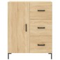 vidaXL Aparador alto madera contrachapada color roble 69,5x34x180 cm vidaXL Aparador alto madera contrachapada color roble 69,5x34x180 cm