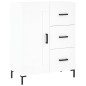 vidaXL Aparador alto madera contrachapada blanco 69,5x34x180 cm vidaXL Aparador alto madera contrachapada blanco 69,5x34x180 cm