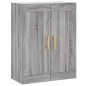 vidaXL Aparador alto madera contrachapada gris sonoma 69,5x34x180 cm vidaXL Aparador alto madera contrachapada gris sonoma 69,5x34x180 cm
