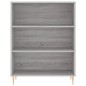vidaXL Aparador alto madera contrachapada gris sonoma 69,5x34x180 cm vidaXL Aparador alto madera contrachapada gris sonoma 69,5x34x180 cm
