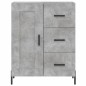 vidaXL Aparador alto madera contrachapada gris hormigón 69,5x34x180 cm vidaXL Aparador alto madera contrachapada gris hormigón 69,5x34x180 cm