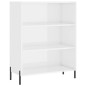 vidaXL Aparador alto madera contrachapada blanco brillo 69,5x34x180 cm vidaXL Aparador alto madera contrachapada blanco brillo 69,5x34x180 cm