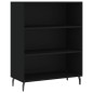 vidaXL Aparador alto madera contrachapada negro 69,5x34x180 cm vidaXL Aparador alto madera contrachapada negro 69,5x34x180 cm