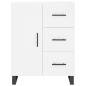 vidaXL Aparador alto madera contrachapada blanco 69,5x34x180 cm vidaXL Aparador alto madera contrachapada blanco 69,5x34x180 cm