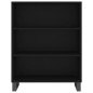 vidaXL Aparador alto madera contrachapada negro 69,5x34x180 cm vidaXL Aparador alto madera contrachapada negro 69,5x34x180 cm