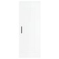 vidaXL Aparador alto madera contrachapada blanco brillo 34,5x34x180 cm vidaXL Aparador alto madera contrachapada blanco brillo 34,5x34x180 cm