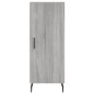 vidaXL Aparador alto madera contrachapada gris Sonoma 34,5x34x180 cm vidaXL Aparador alto madera contrachapada gris Sonoma 34,5x34x180 cm