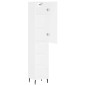 vidaXL Aparador alto madera contrachapada blanco 34,5x34x180 cm vidaXL Aparador alto madera contrachapada blanco 34,5x34x180 cm