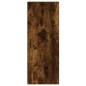 vidaXL Aparador de madera contrachapada roble ahumado 34,5x34x180 cm vidaXL Aparador de madera contrachapada roble ahumado 34,5x34x180 cm