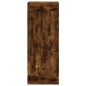 vidaXL Aparador de madera contrachapada roble ahumado 34,5x34x180 cm vidaXL Aparador de madera contrachapada roble ahumado 34,5x34x180 cm