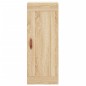 vidaXL Aparador de madera contrachapada roble Sonoma 34,5x34x180 cm vidaXL Aparador de madera contrachapada roble Sonoma 34,5x34x180 cm