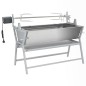 vidaXL Asador barbacoa de hierro y acero inoxidable vidaXL Asador barbacoa de hierro y acero inoxidable