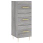 vidaXL Aparador alto madera contrachapada gris Sonoma 34,5x34x180 cm vidaXL Aparador alto madera contrachapada gris Sonoma 34,5x34x180 cm