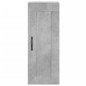 vidaXL Aparador de madera contrachapada gris hormigón 34,5x34x180 cm vidaXL Aparador de madera contrachapada gris hormigón 34,5x34x180 cm