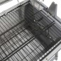 vidaXL Asador barbacoa de hierro y acero inoxidable vidaXL Asador barbacoa de hierro y acero inoxidable