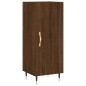 vidaXL Aparador alto madera contrachapada roble marrón 34,5x34x180 cm vidaXL Aparador alto madera contrachapada roble marrón 34,5x34x180 cm