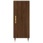 vidaXL Aparador alto madera contrachapada roble marrón 34,5x34x180 cm vidaXL Aparador alto madera contrachapada roble marrón 34,5x34x180 cm