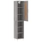 vidaXL Aparador alto madera contrachapada gris Sonoma 34,5x34x180 cm vidaXL Aparador alto madera contrachapada gris Sonoma 34,5x34x180 cm
