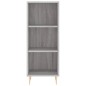 vidaXL Aparador alto madera contrachapada gris Sonoma 34,5x34x180 cm vidaXL Aparador alto madera contrachapada gris Sonoma 34,5x34x180 cm