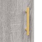 vidaXL Aparador alto madera contrachapada gris Sonoma 34,5x34x180 cm vidaXL Aparador alto madera contrachapada gris Sonoma 34,5x34x180 cm