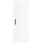 vidaXL Aparador alto madera contrachapada blanco brillo 34,5x34x180 cm vidaXL Aparador alto madera contrachapada blanco brillo 34,5x34x180 cm