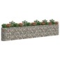 vidaXL Arriate de gaviones de hierro galvanizado 540x50x100 cm vidaXL Arriate de gaviones de hierro galvanizado 540x50x100 cm