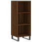 vidaXL Aparador alto madera contrachapada roble marrón 34,5x34x180 cm vidaXL Aparador alto madera contrachapada roble marrón 34,5x34x180 cm