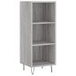 vidaXL Aparador alto madera contrachapada gris Sonoma 34,5x34x180 cm vidaXL Aparador alto madera contrachapada gris Sonoma 34,5x34x180 cm