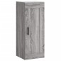 vidaXL Aparador alto madera contrachapada gris Sonoma 34,5x34x180 cm vidaXL Aparador alto madera contrachapada gris Sonoma 34,5x34x180 cm