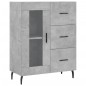 vidaXL Aparador alto madera contrachapada gris hormigón 69,5x34x180 cm vidaXL Aparador alto madera contrachapada gris hormigón 69,5x34x180 cm